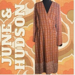 June & Hudson | retro style |  burnt Orange